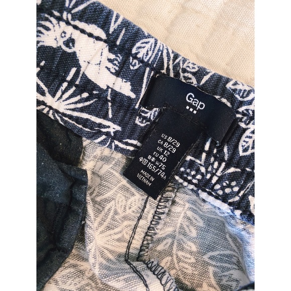 Gap Beach Print Shorts : Navy/White - Picture 4 of 4